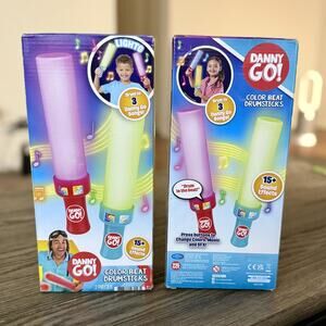 Danny Go! Color Beat Light-Up Musical Drumsticks Toy Viral Rare New 2026